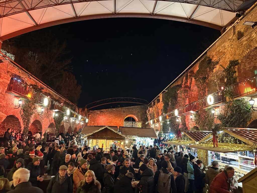 Adventmarkt in den Schlossbergkasematten