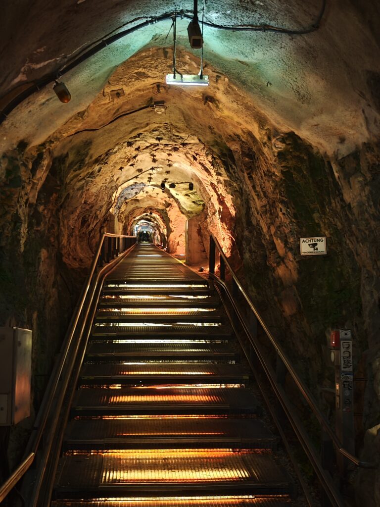 Der Schlossberg Tunnel im Schlossberg