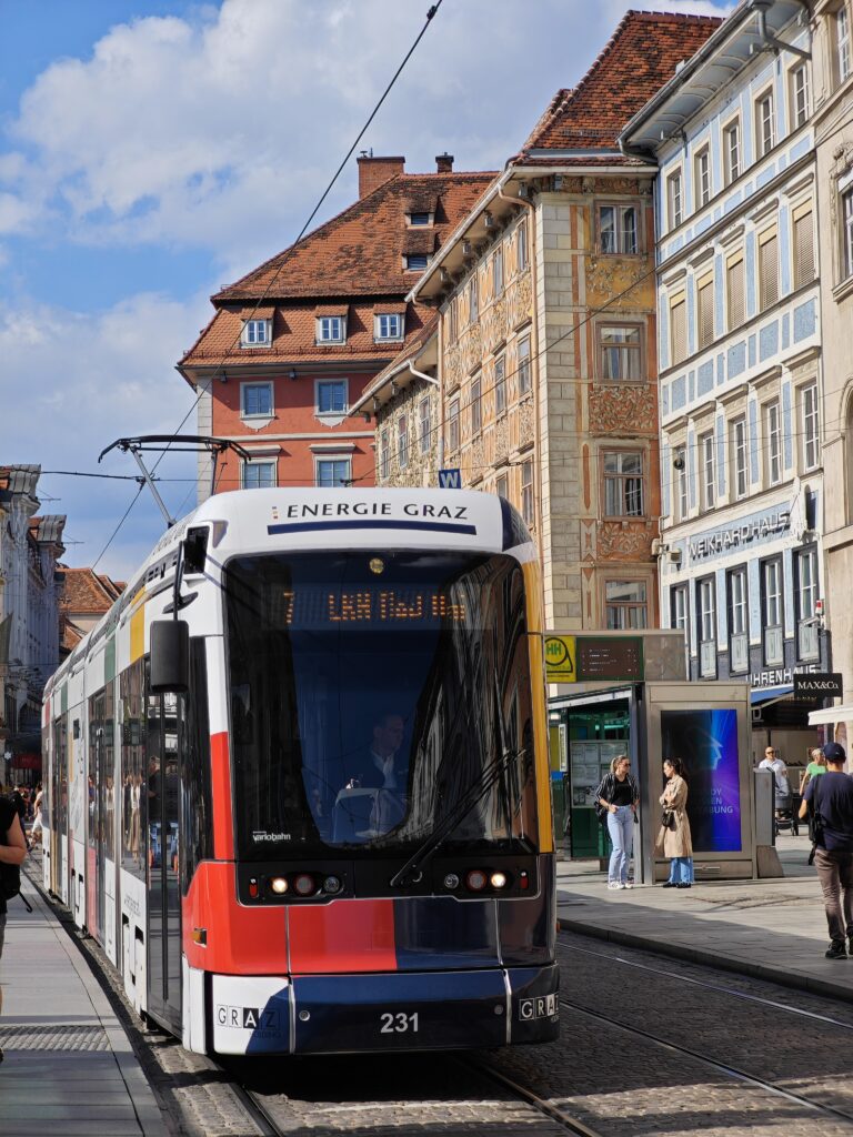 Mit dem öffentlicher Verkehr zum Schlossberg