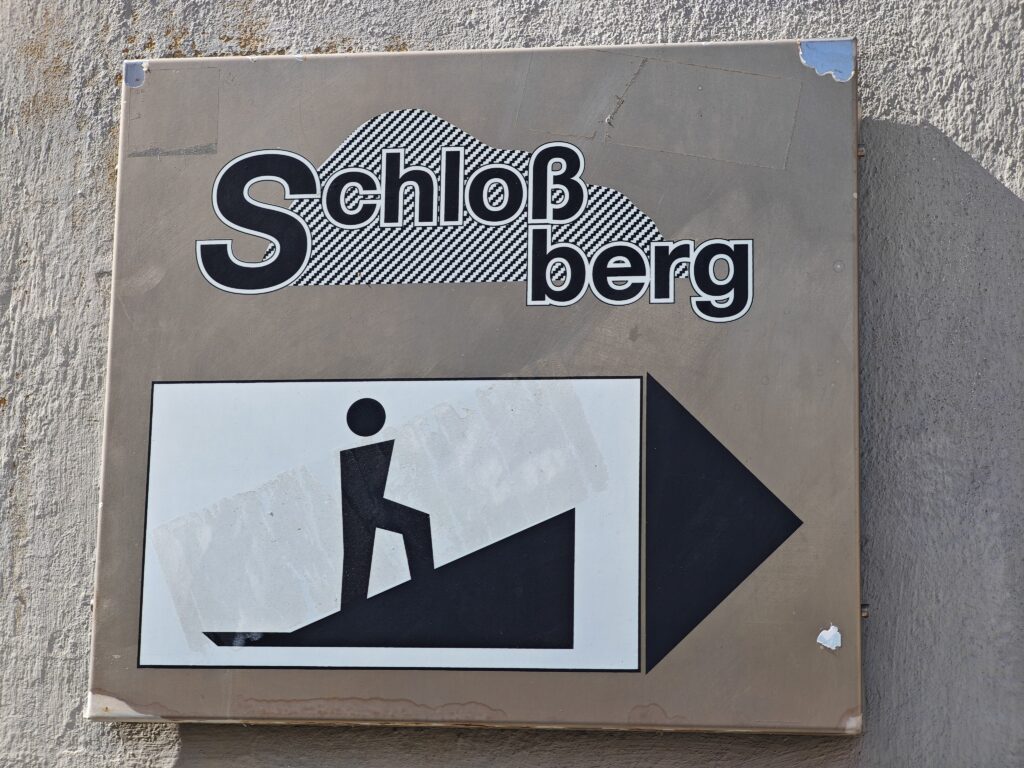 Weg Schlossberg